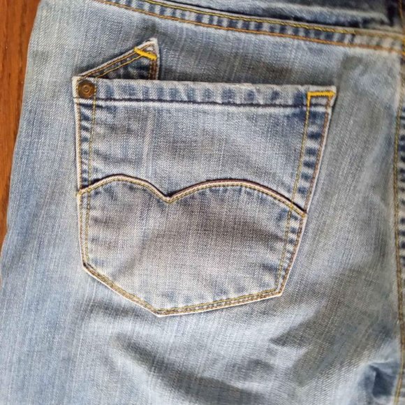 Tommy Hilfiger Premium Bootcut Dark Blue Denim Jeans - W34 x L32 - Picture 4 of 4